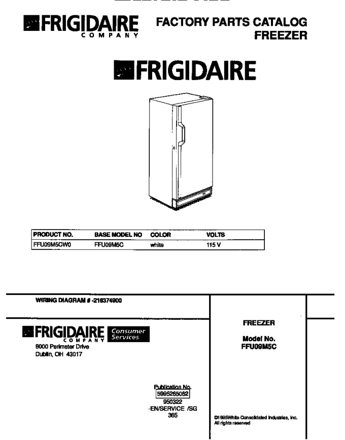 Diagram for FFU09M5CW0