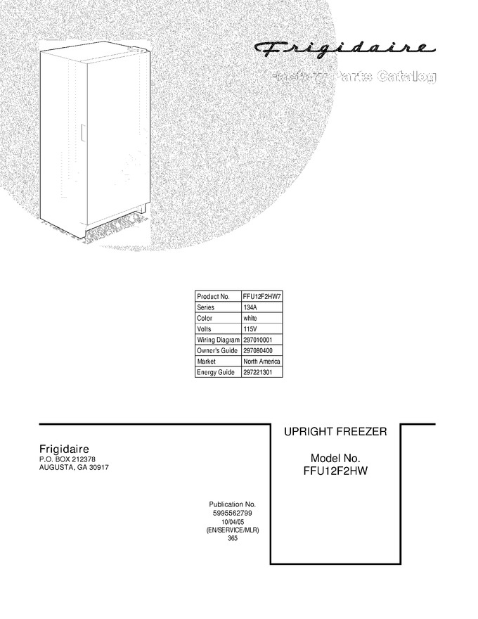 Diagram for FFU12F2HW7