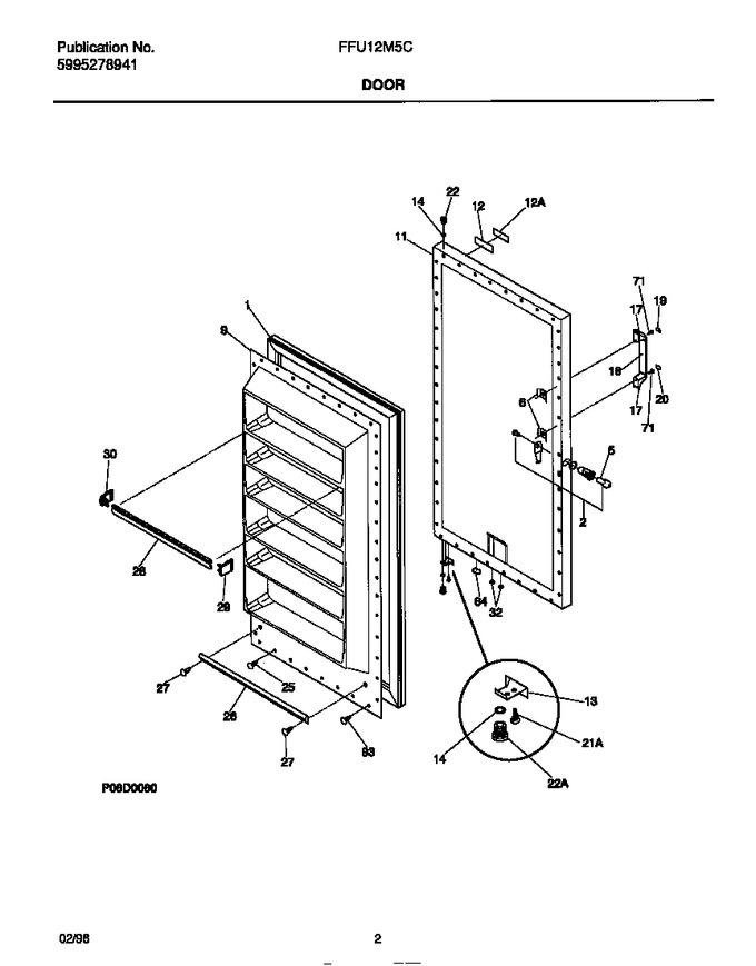 Diagram for FFU12M5CW1