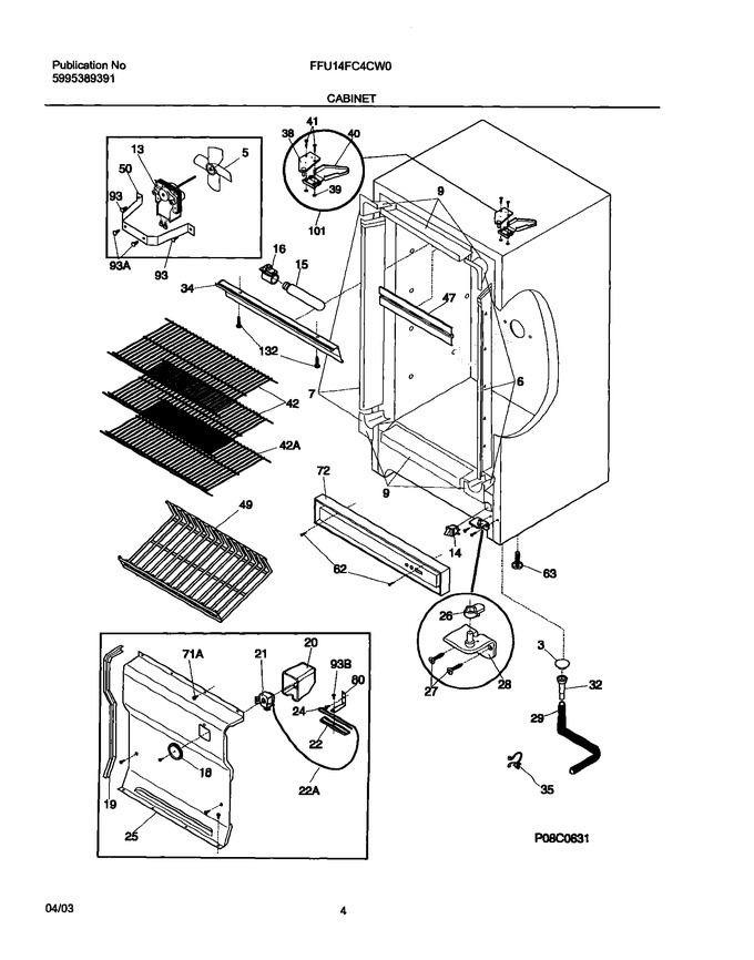 Diagram for FFU14FC4CW0