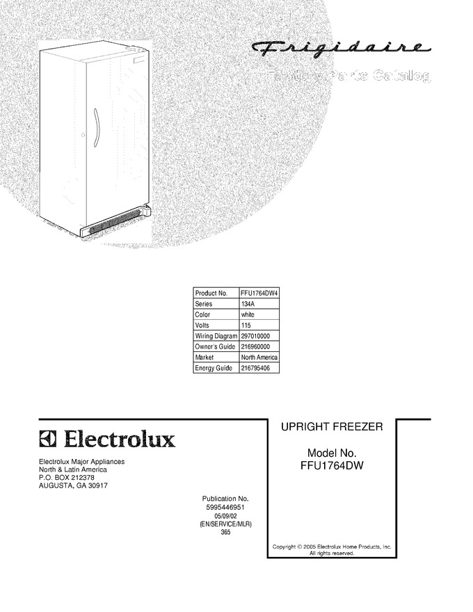Diagram for FFU1764DW4