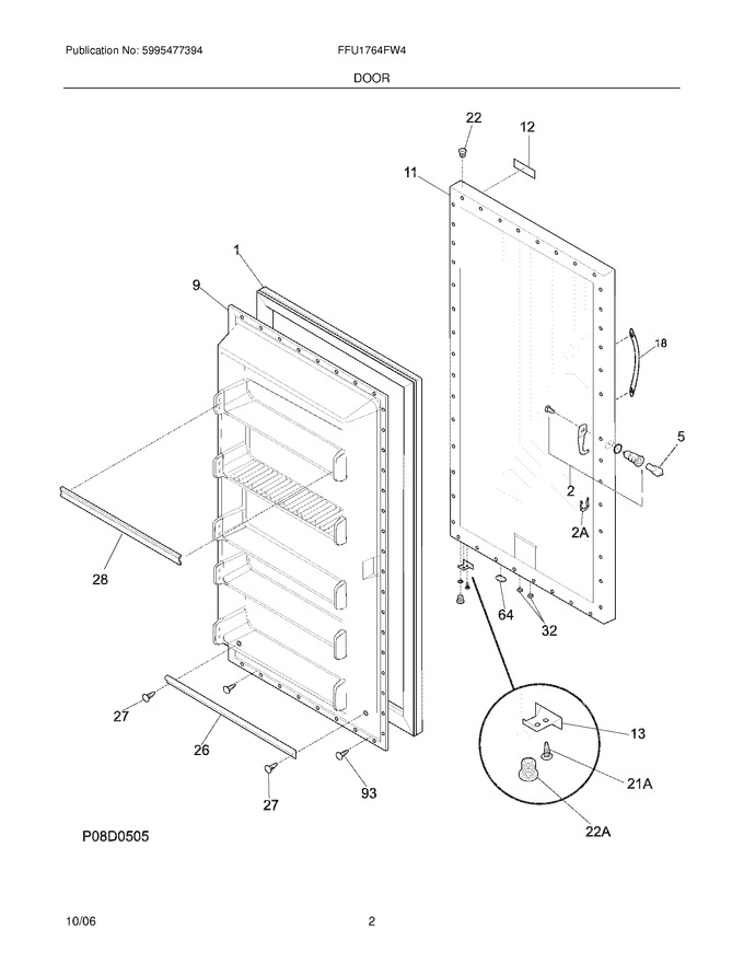 Diagram for FFU1764FW4