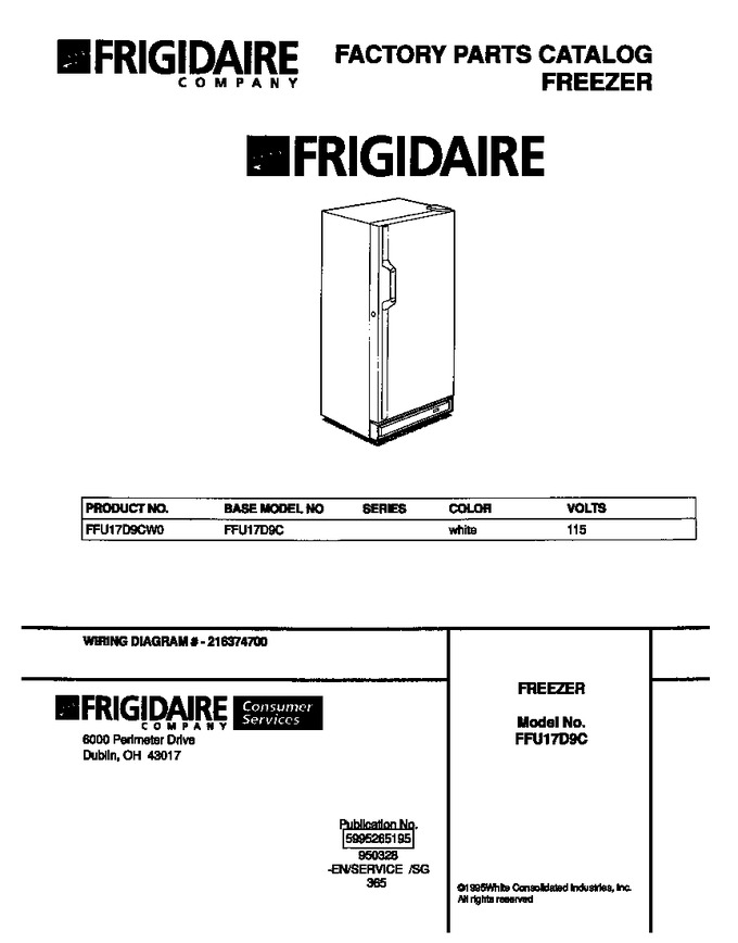 Diagram for FFU17D9CW0
