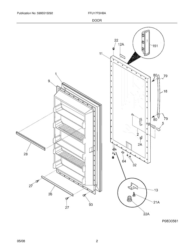 Diagram for FFU17F5HBA