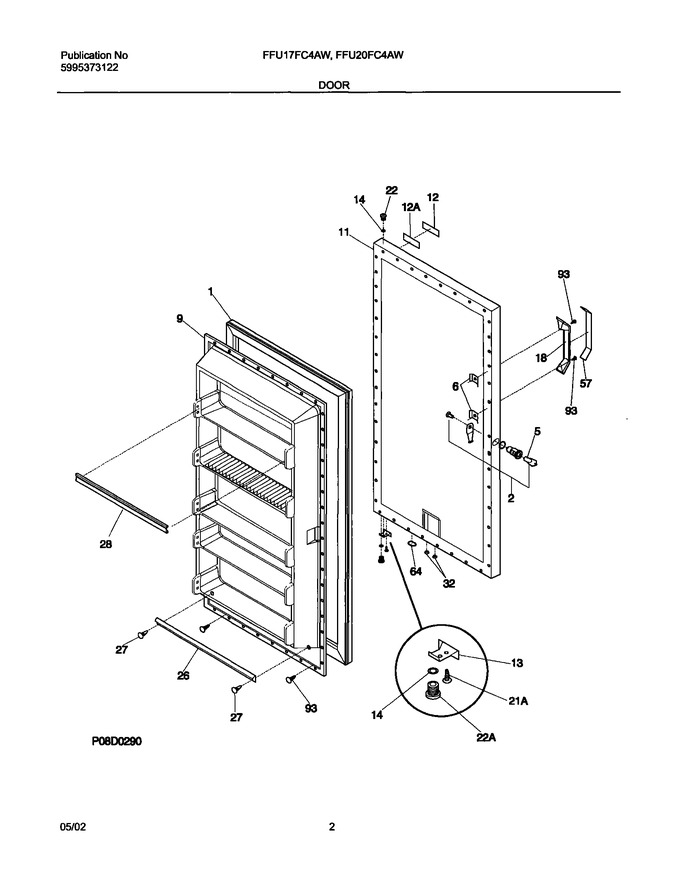 Diagram for FFU17FC4AW2