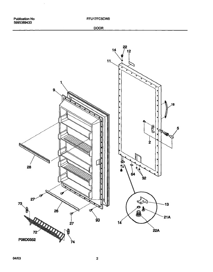 Diagram for FFU17FC5CW0