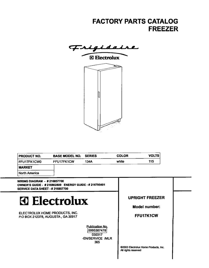 Diagram for FFU17FK1CW0