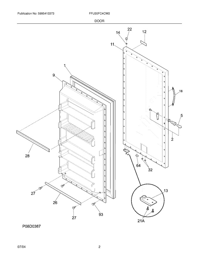 Diagram for FFU20FC4CW2