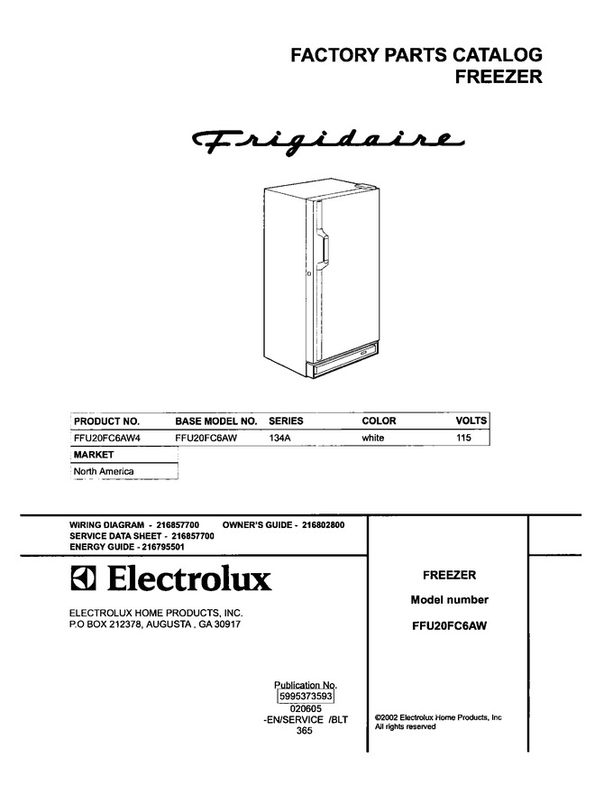 Diagram for FFU20FC6AW4