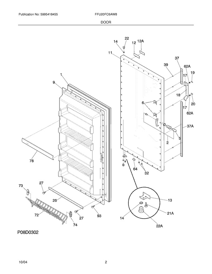 Diagram for FFU20FC6AW8