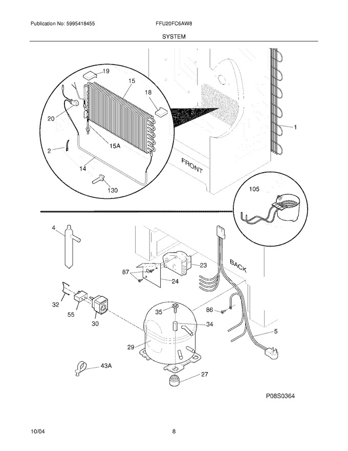 Diagram for FFU20FC6AW8