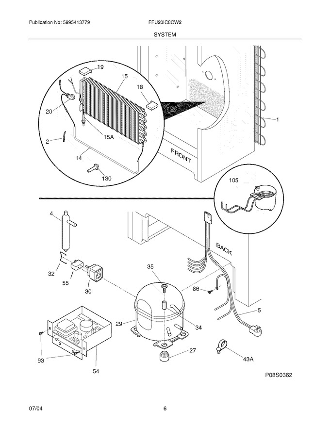 Diagram for FFU20IC8CW2