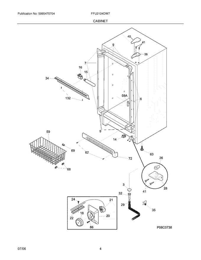 Diagram for FFU2124DW7