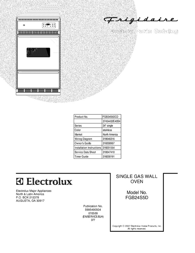 Diagram for FGB24S5DCD