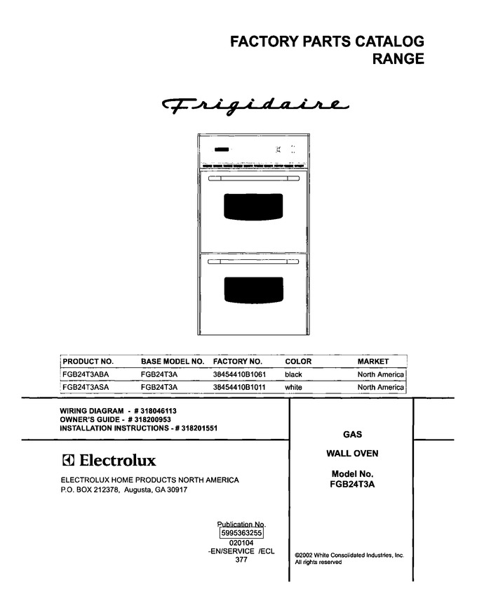 Diagram for FGB24T3ASA