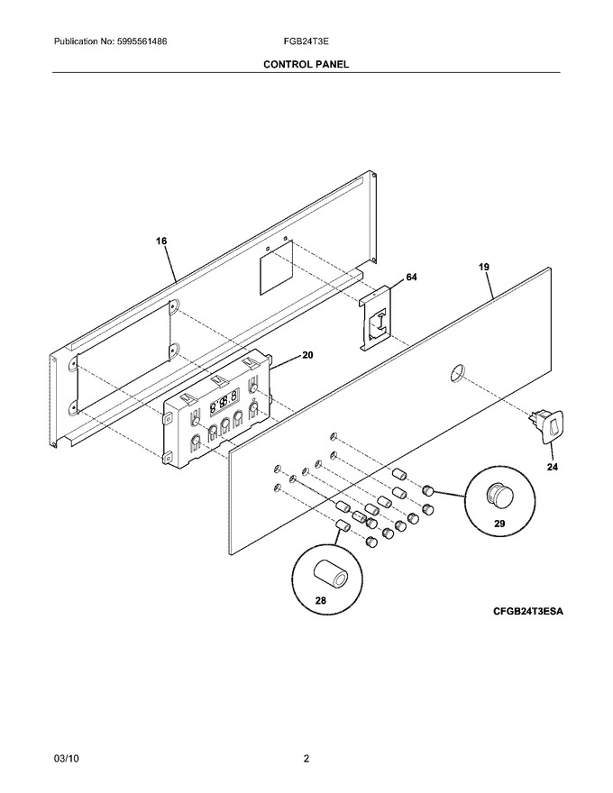 Diagram for FGB24T3EBF
