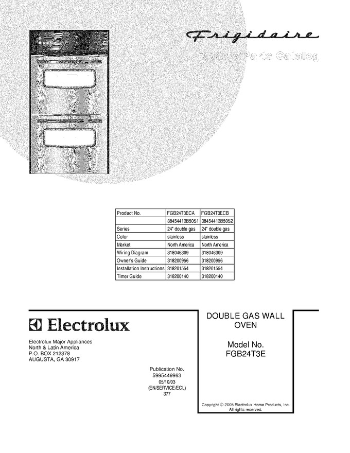 Diagram for FGB24T3ECA