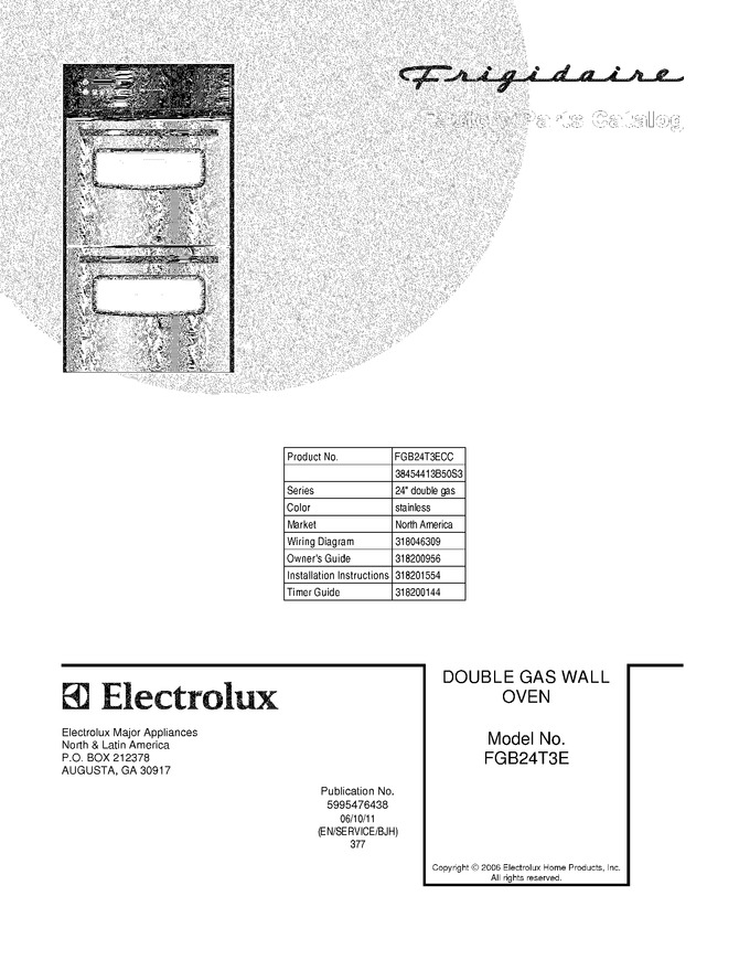 Diagram for FGB24T3ECC