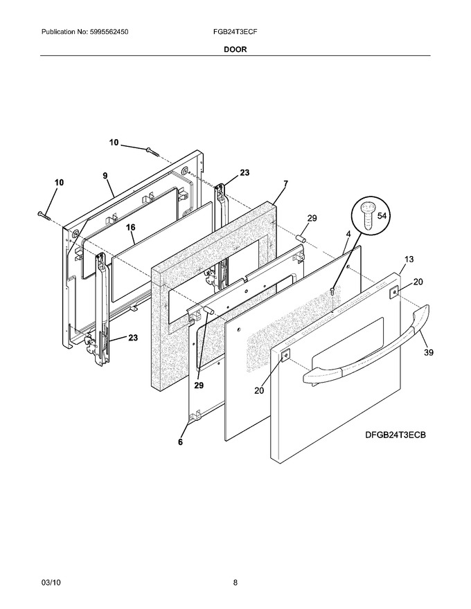 Diagram for FGB24T3ECF