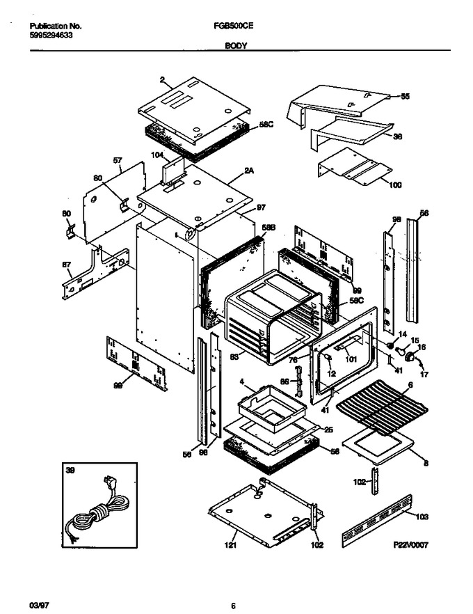 Diagram for FGB500CESB
