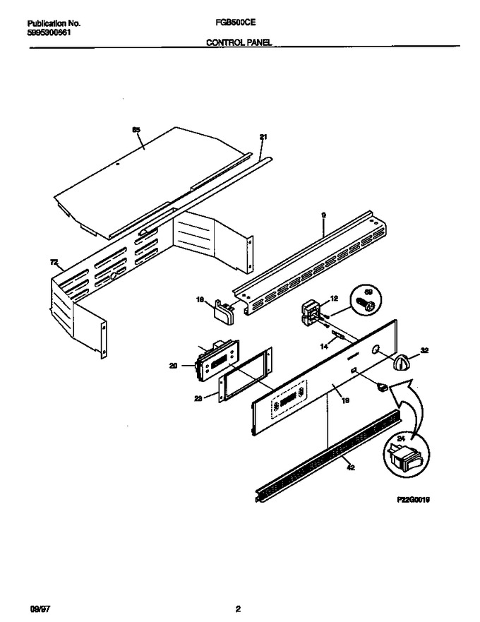 Diagram for FGB500CEBC
