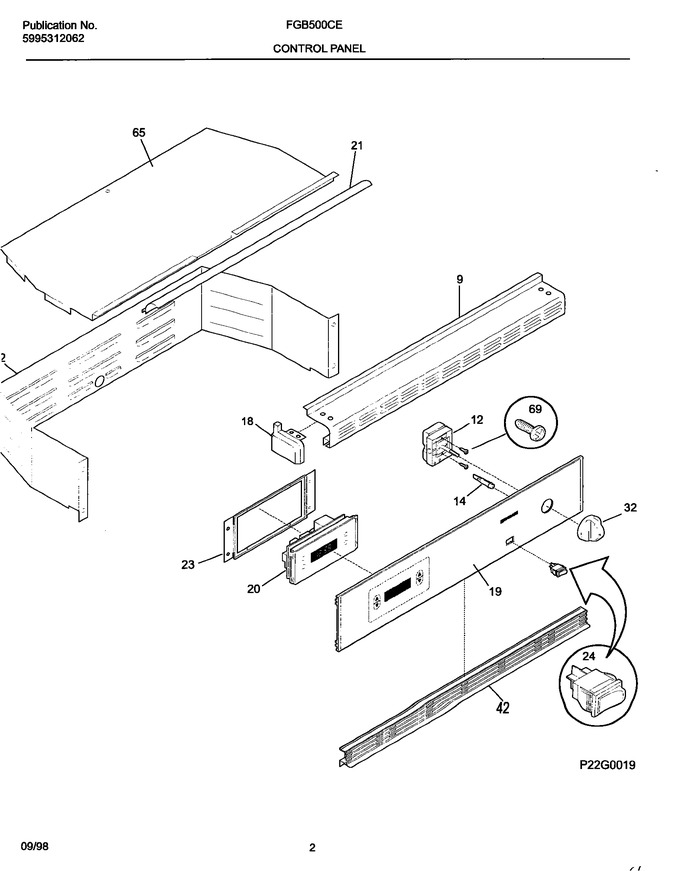 Diagram for FGB500CESF