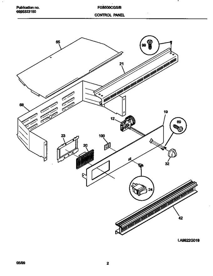 Diagram for FGB500CGBB