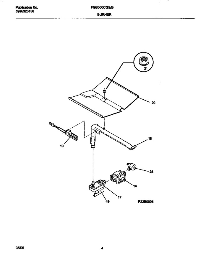 Diagram for FGB500CGBB