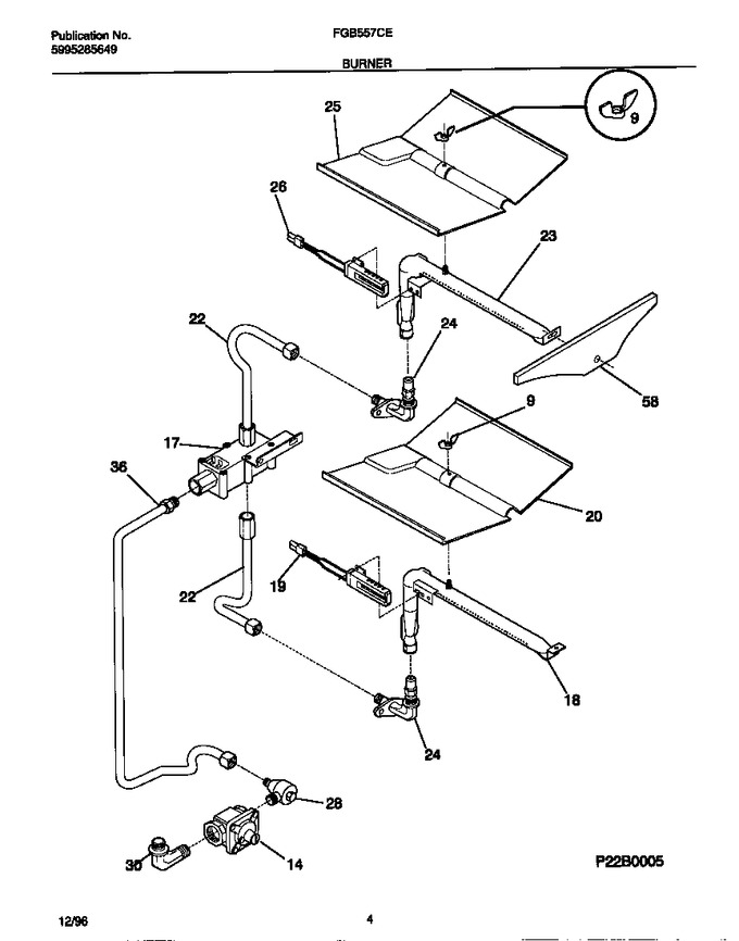 Diagram for FGB557CESA
