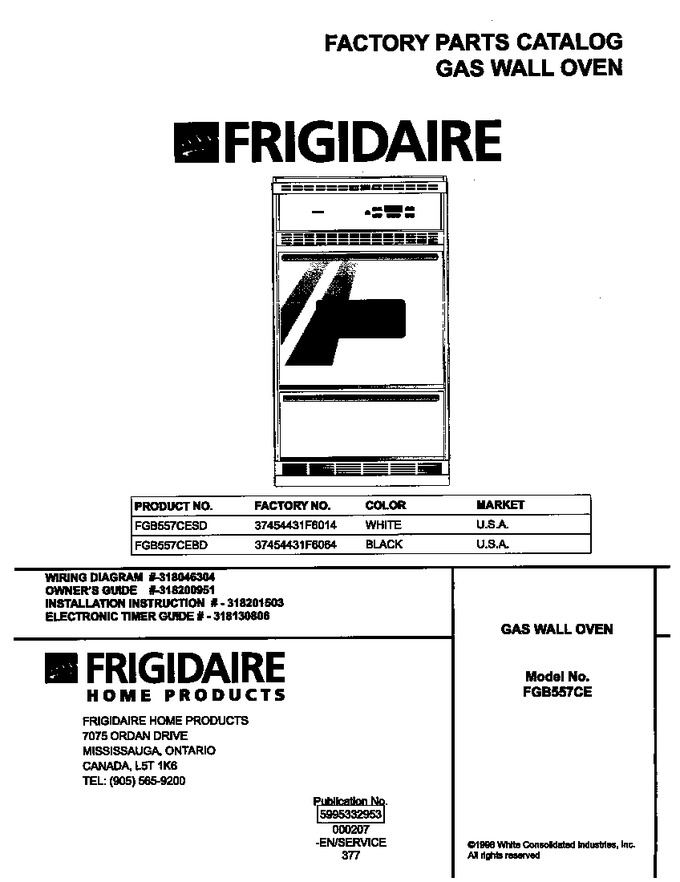 Diagram for FGB557CESD