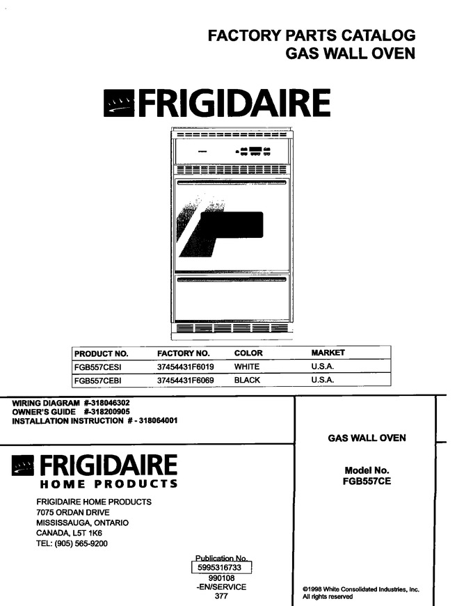 Diagram for FGB557CESI