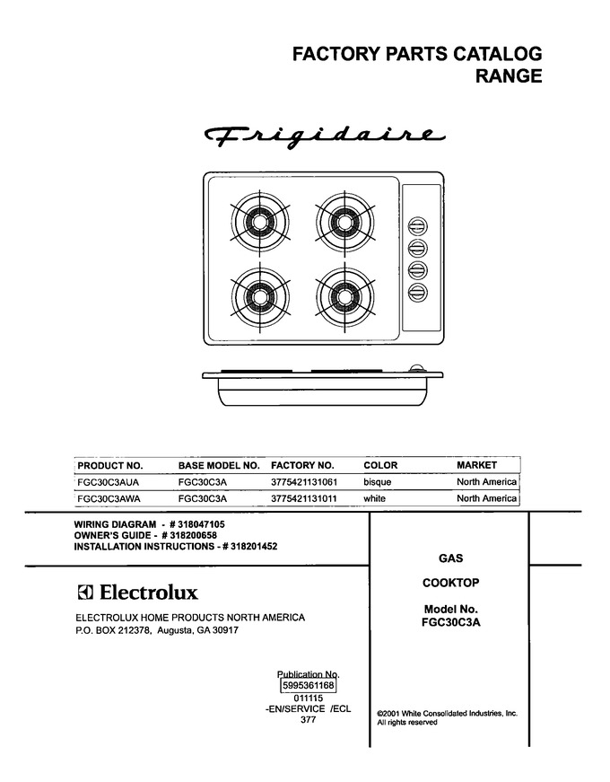 Diagram for FGC30C3AWA
