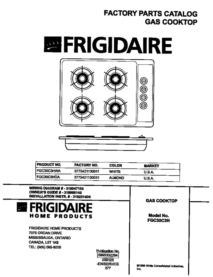Diagram for FGC30C3HDA