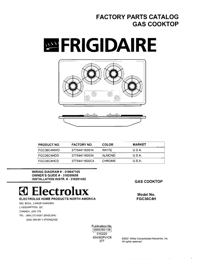 Diagram for FGC36C4HCD