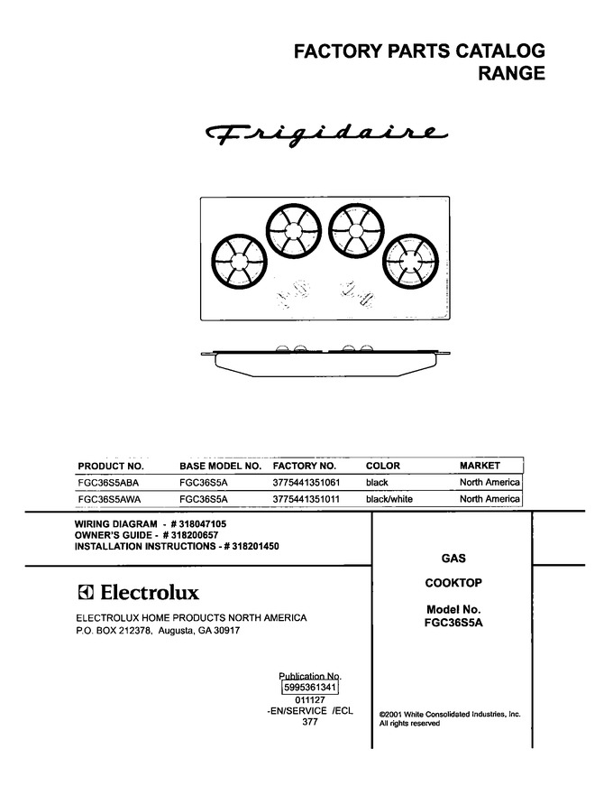 Diagram for FGC36S5ABA