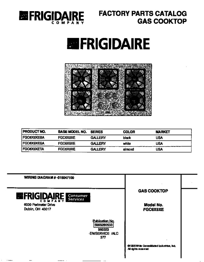 Diagram for FGC6X9XETA