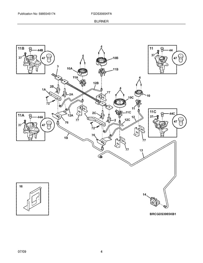 Diagram for FGDS3065KFA