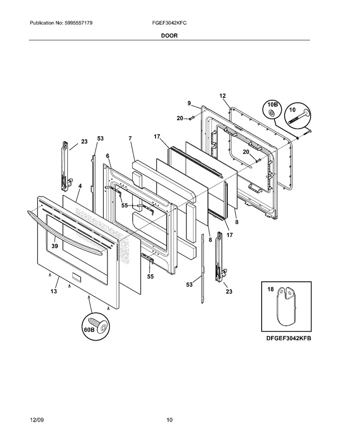 Diagram for FGEF3042KFC