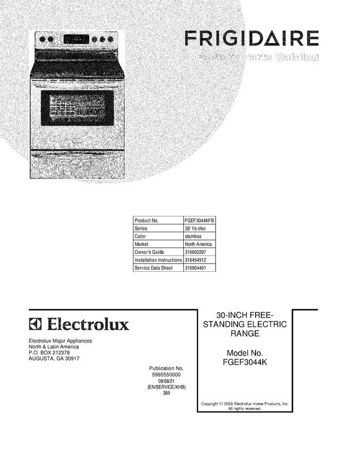 Diagram for FGEF3044KFB