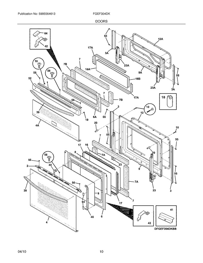 Diagram for FGEF304DKWB