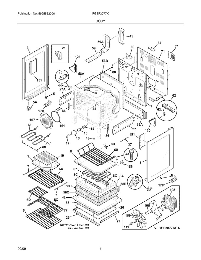 Diagram for FGEF3077KWB