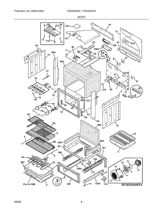 Diagram for FGES3075KBA
