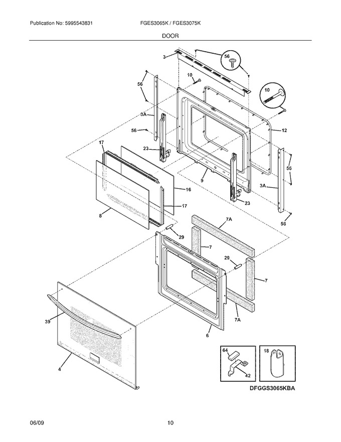 Diagram for FGES3075KWA