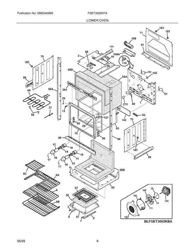 Diagram for FGET3065KBA