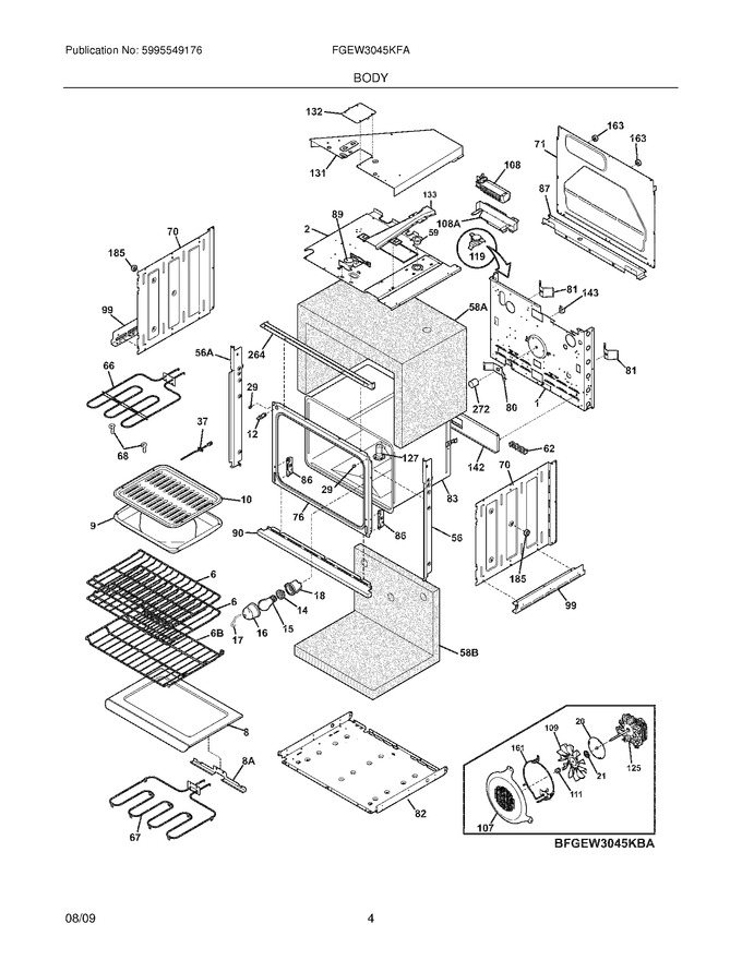 Diagram for FGEW3045KFA