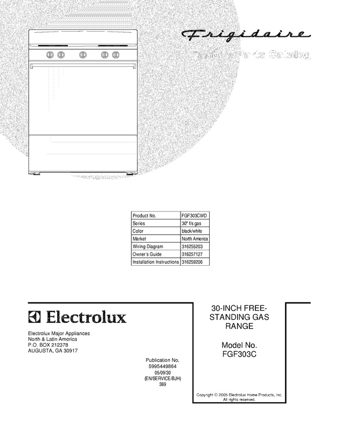 Diagram for FGF303CWD