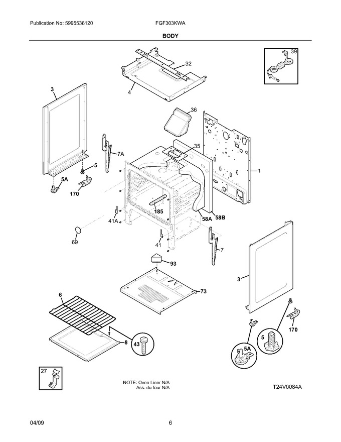 Diagram for FGF303KWA