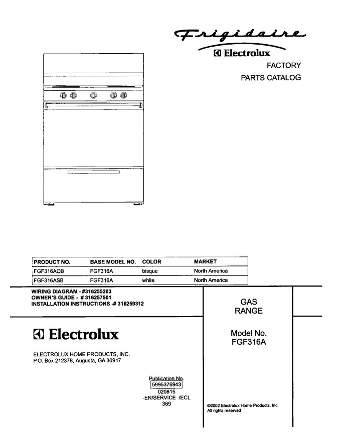 Diagram for FGF316AQB