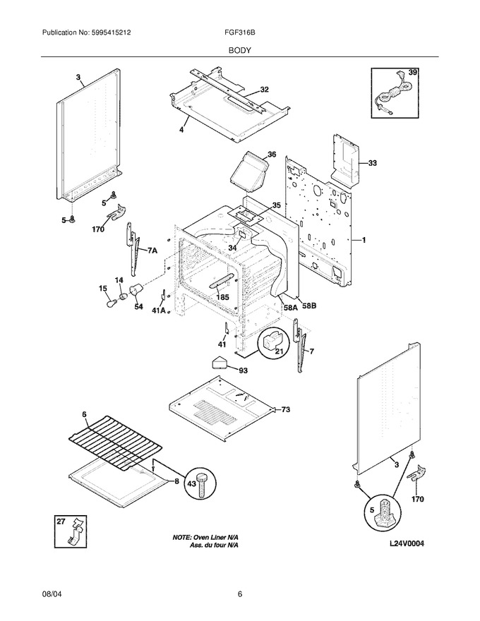 Diagram for FGF316BQC