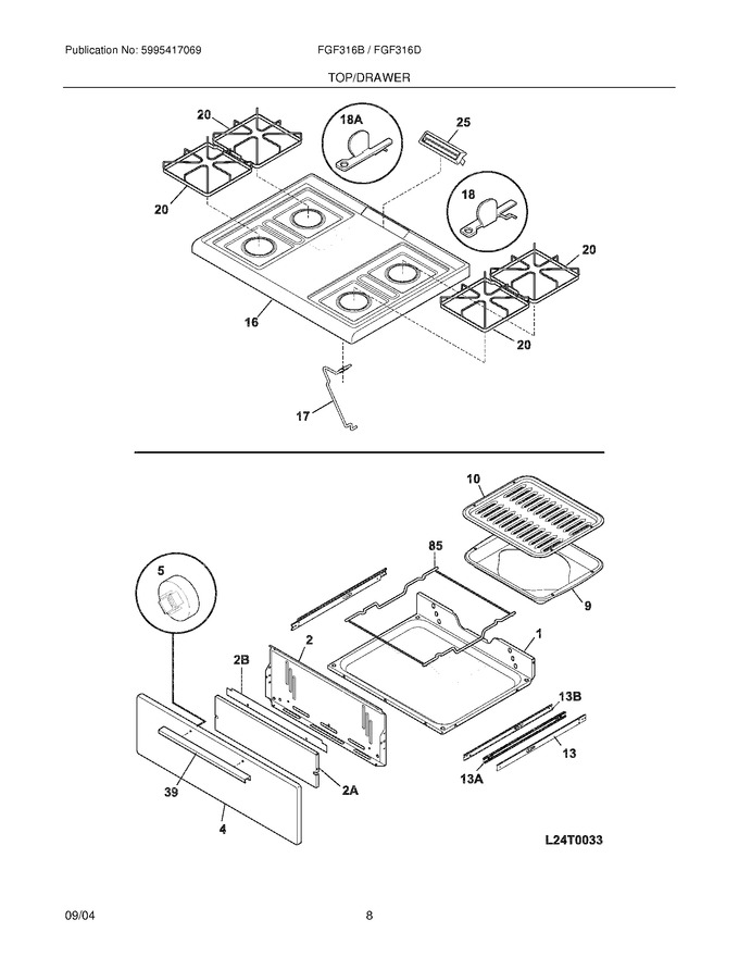 Diagram for FGF316DSA